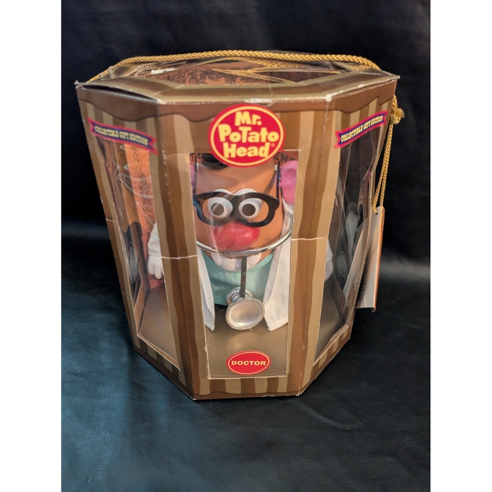 1998 Mr Potato Head Doctor Tuber U Collectible Gift Edition Damaged Box NEW